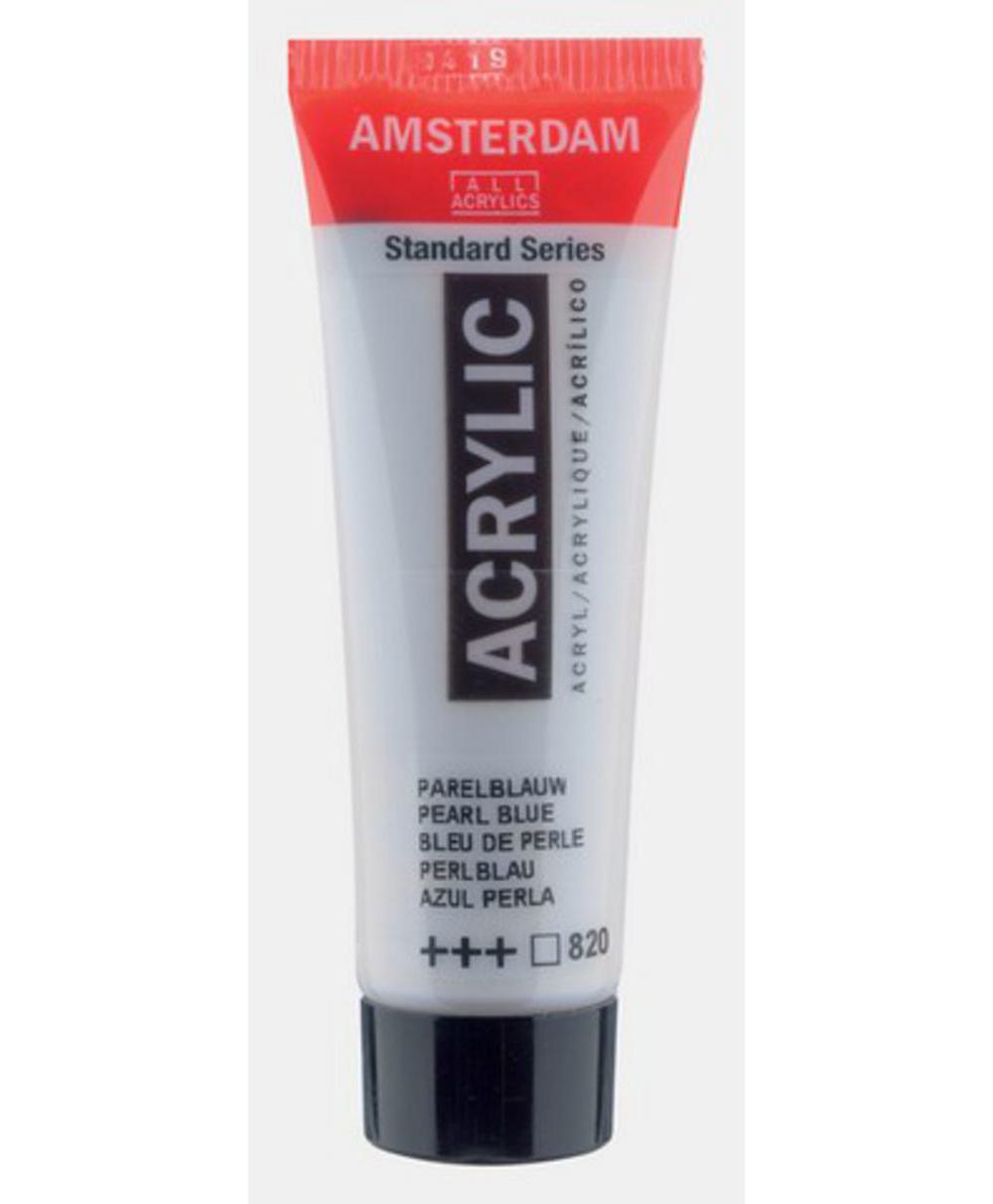 Amsterdam, Acrylic, Art & School, Paint, 20ml, 974510, Pearl Blue